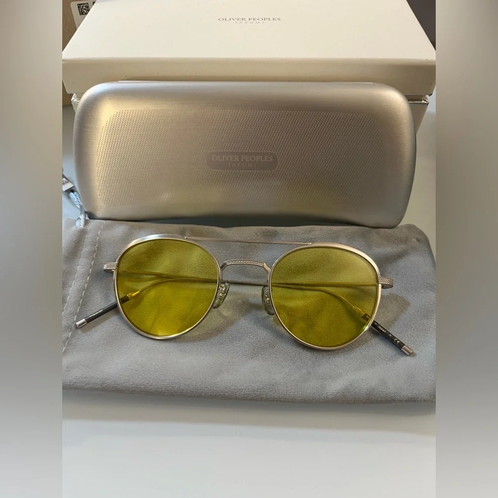 THE TAKUMI Oliver Peoples TK-2 Sun 47mm Kristen Stewart’s Fav MSRP$671
